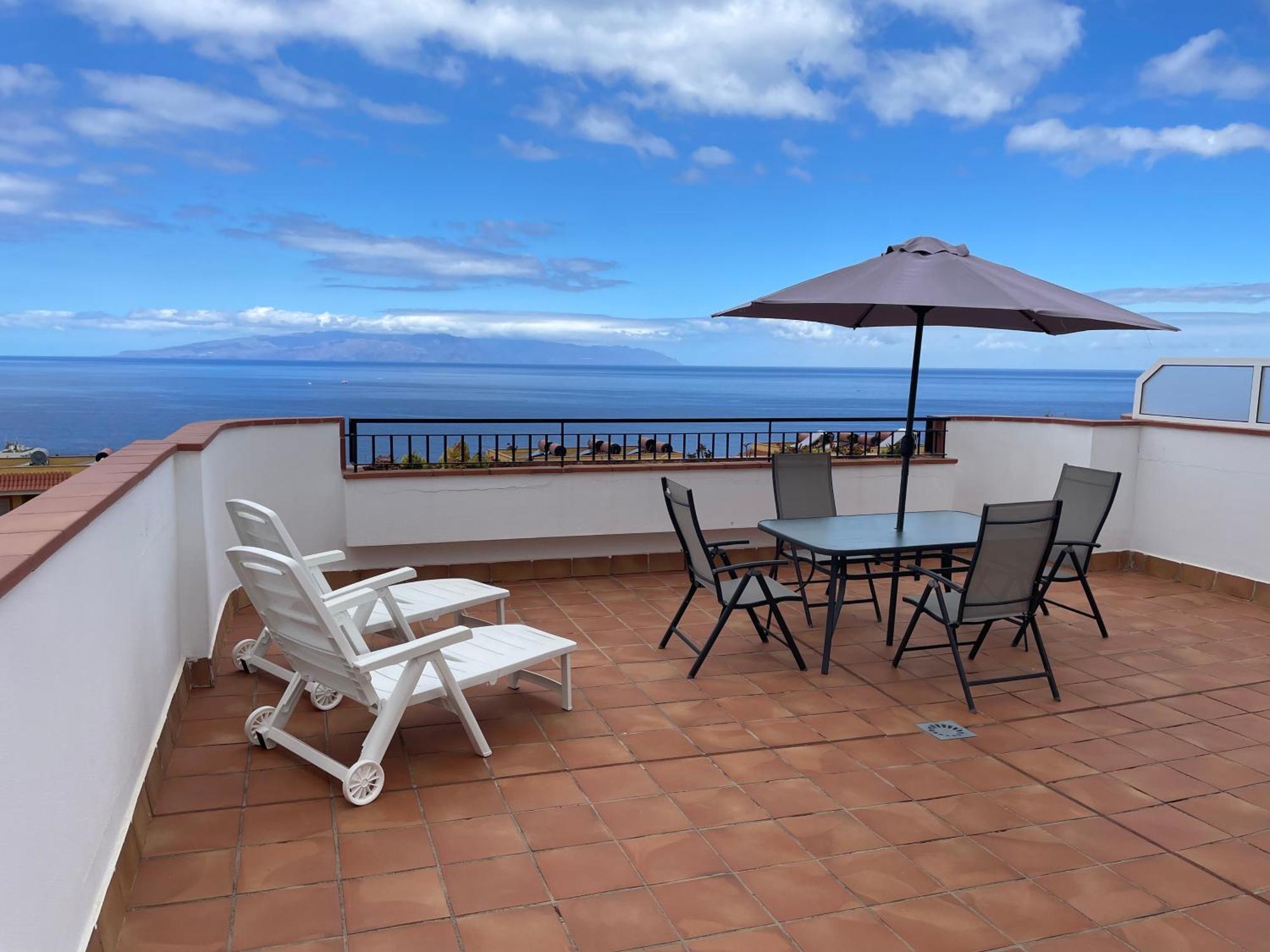 Apartament Amazing Duplex With Large Terrace And Sea Views Puerto de Santiago  Zewnętrze zdjęcie